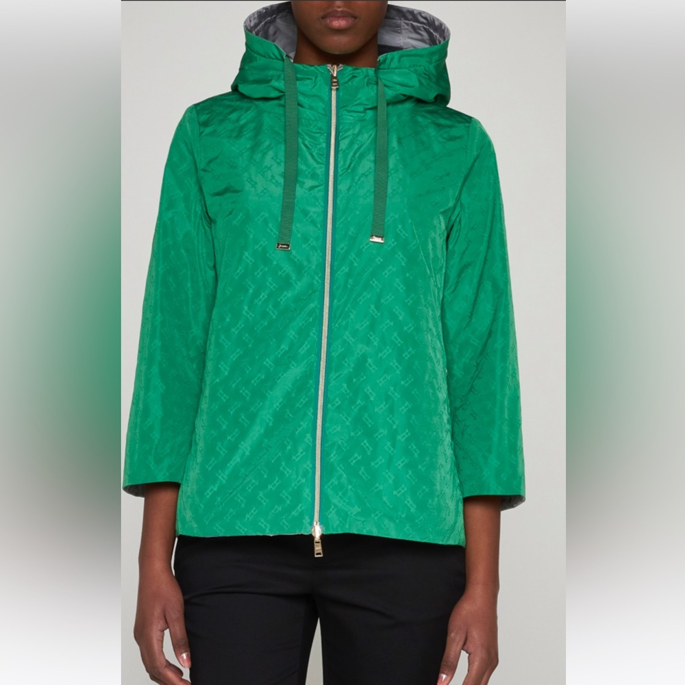New HERNO  reversible hooded jacket